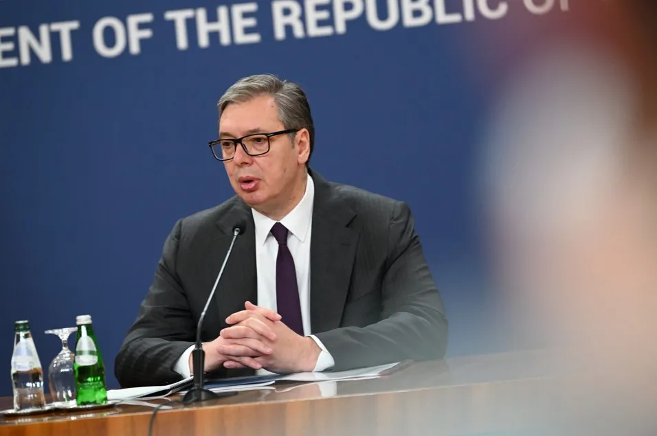 Predsjednik Srbije Aleksandar Vučić - FOTO (Tanjug/Amir Hamzagić)