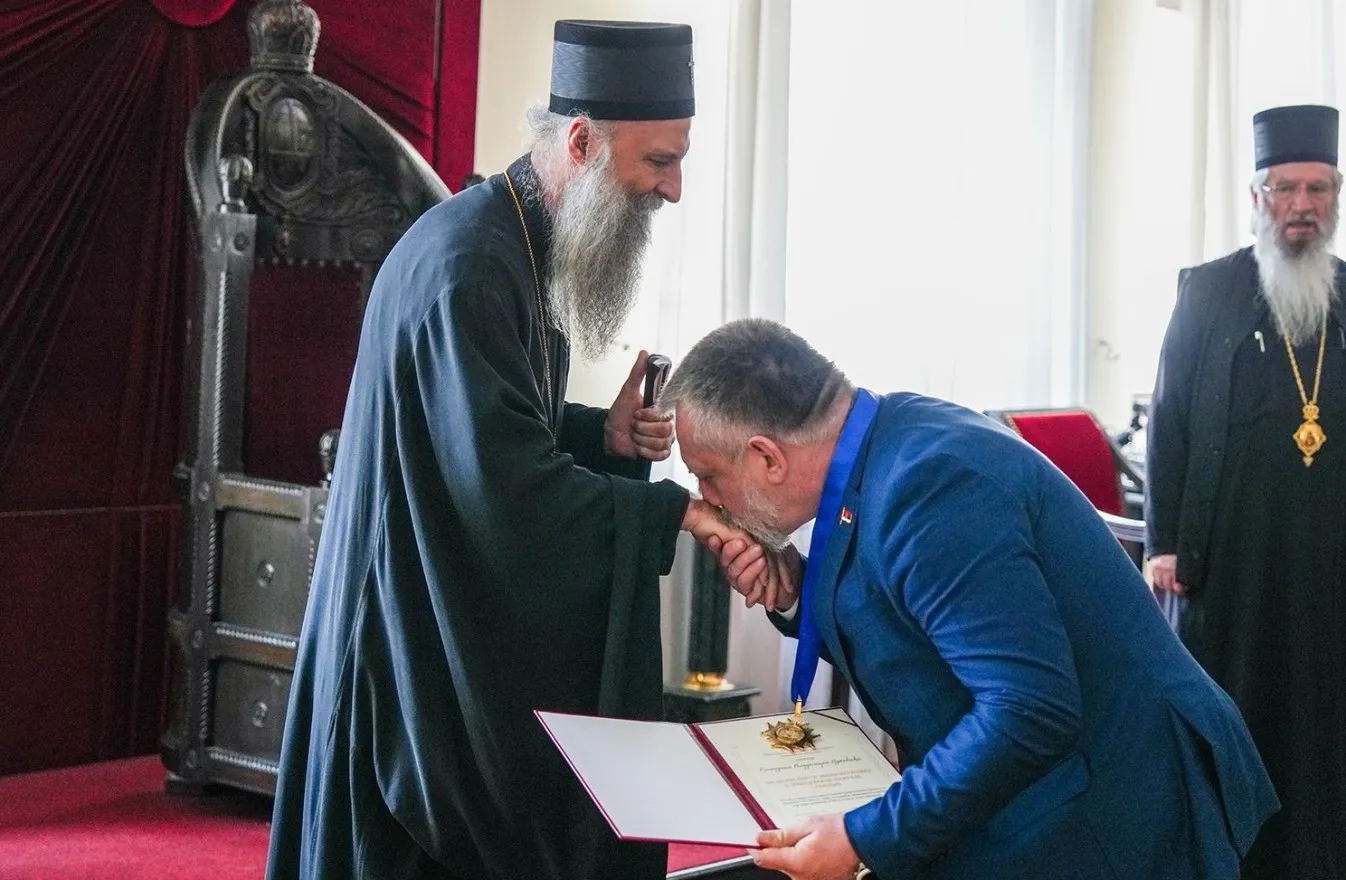 Sa dodjele odlikovanja u Patrijar&scaron;iji 11