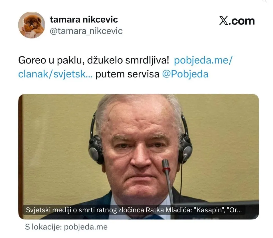 Objava Tamare Nikčević 1 Objava Tamare Nikčević 1