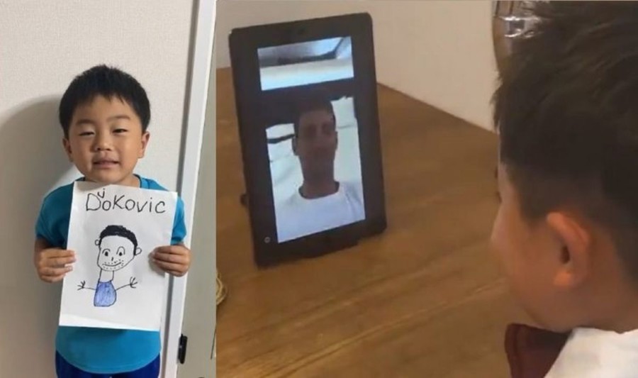 VETAR U LEĐA NOVAKU PRED OI: Dečak iz Japana poslao poruku posle olimpijske odluke!