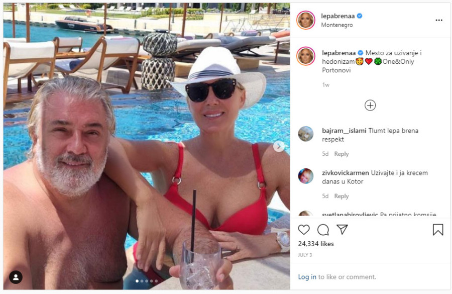 MALO JE REĆI DA UŽIVAJU: Pogledajte gdje ljetuju Brena i Boba
