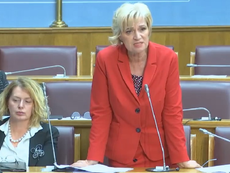 OGLASILA SE MARINA JOČIĆ: Odlazim dignute glave, a o Krivokapiću mislim isto