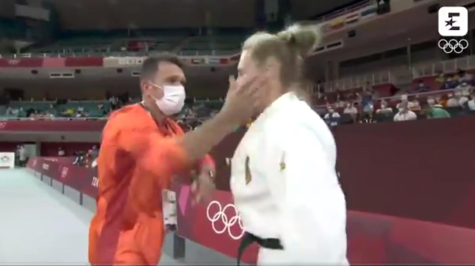 SKANDAL NA OLIMPIJSKIM IGRAMA! Trener šamarao takmičarku, pa opomenut od dzudo federacije (VIDEO)