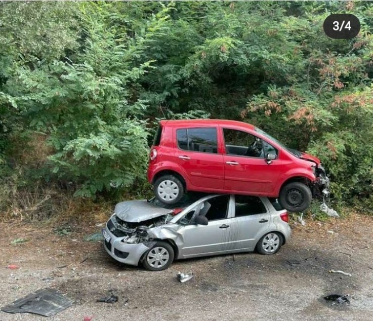 PIJAN VOZIO PA "NASKOČIO" NA DRUGO AUTO: Bjelopoljcu 30 dana zatvora  (FOTO)