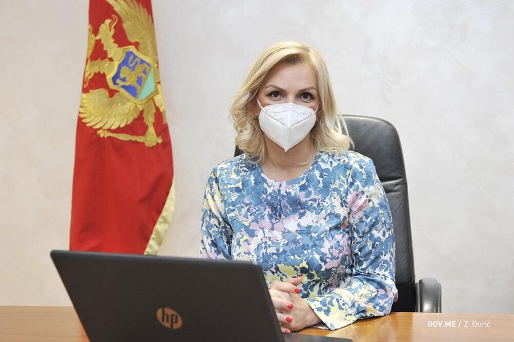 BOROVINIĆ BOJOVIĆ: Besplatni brzi testovi za sve predstavnike medija koji još nijesu imunizovani