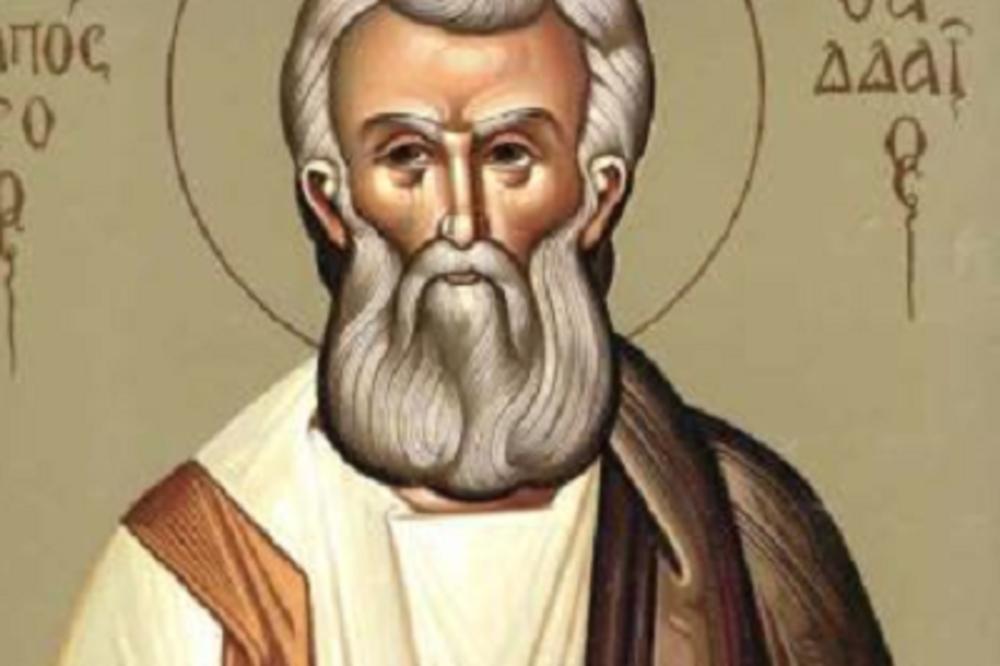 DANAS JE SVETI APOSTOL TADEJ: Ove dvije stvari trebate da uradite da bi se sačuvali od bolesti!
