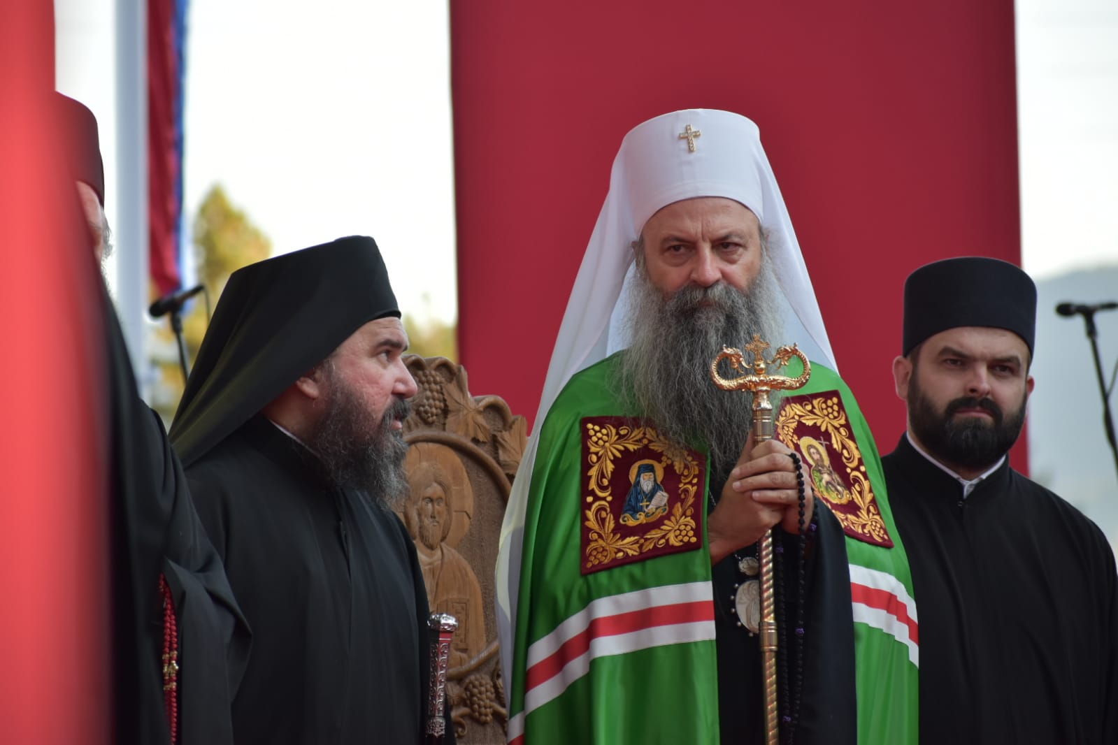 DUBOKE ISTORIJSKE VEZE DVA NARODA Patrijarh Porfirije primio ambasadora Srbije u Grčkoj