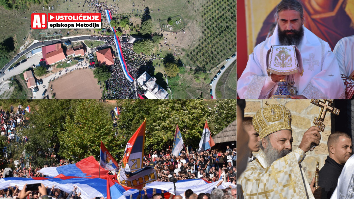 UŽIVO IZ BERANA: AKSIOS! Raduj se Crna Goro, Episkop Metodije je ustoličen!
