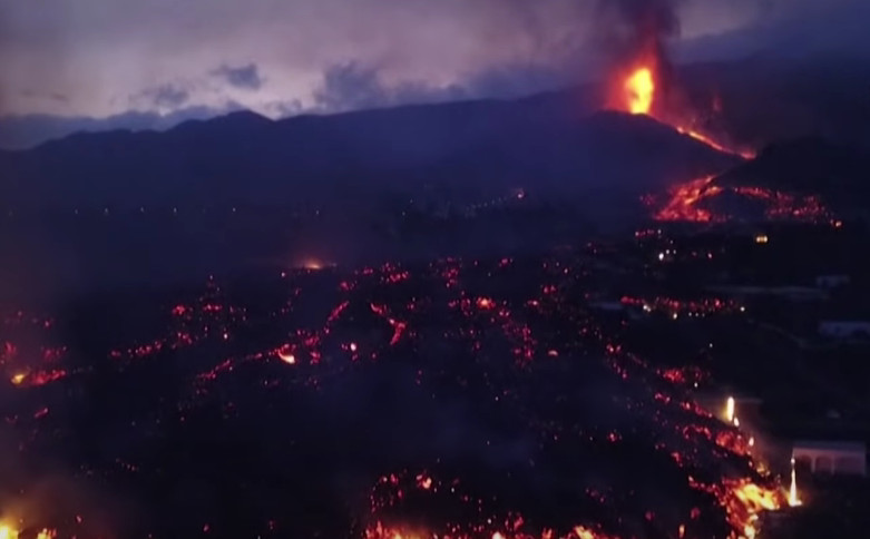 LOKDAUN U ŠPANIJI! Vulkan ne miruje, izbacuje lavu i ozbiljno šteti vazduhu!