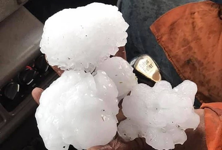 OVO NISTE VIDJELI DO SADA! Padao grad veličine grejpfruta