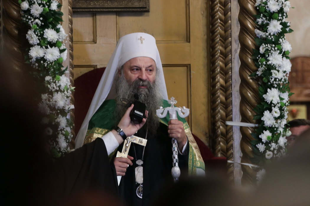 PATRIJARH PORFIRIJE NASTAVLJA POSJETU EPARHIJI BANJALUČKOJ Služiće Svetu arhijerejsku liturgiju u manastiru Miloševac
