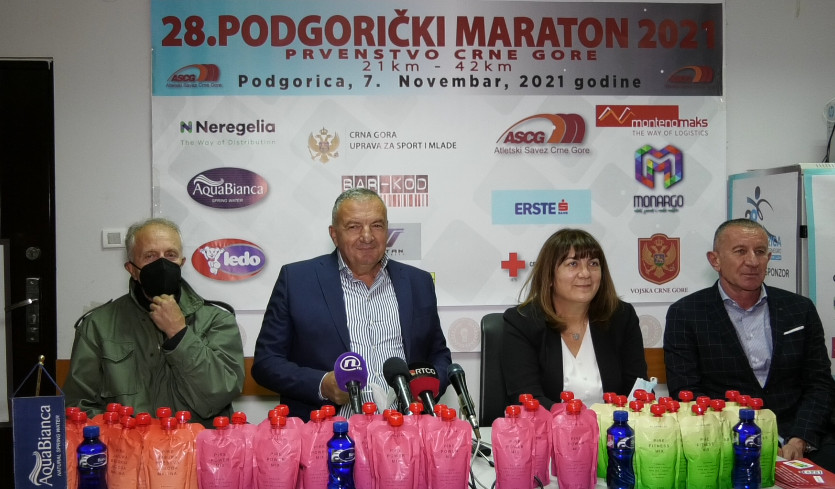 Podgorički maraton u nedelju