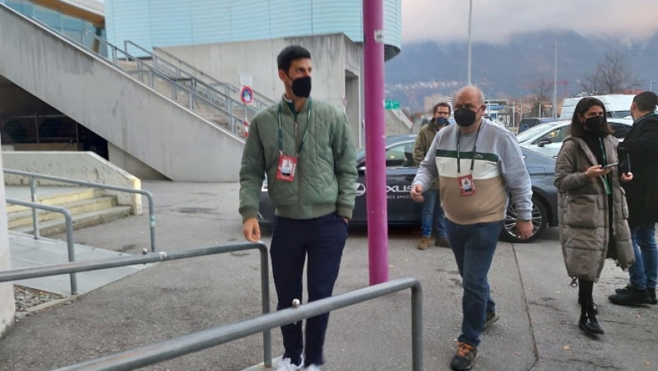 ĐOKOVIĆ SE PRIDRUŽIO REPREZENTACIJI Pravo na trening