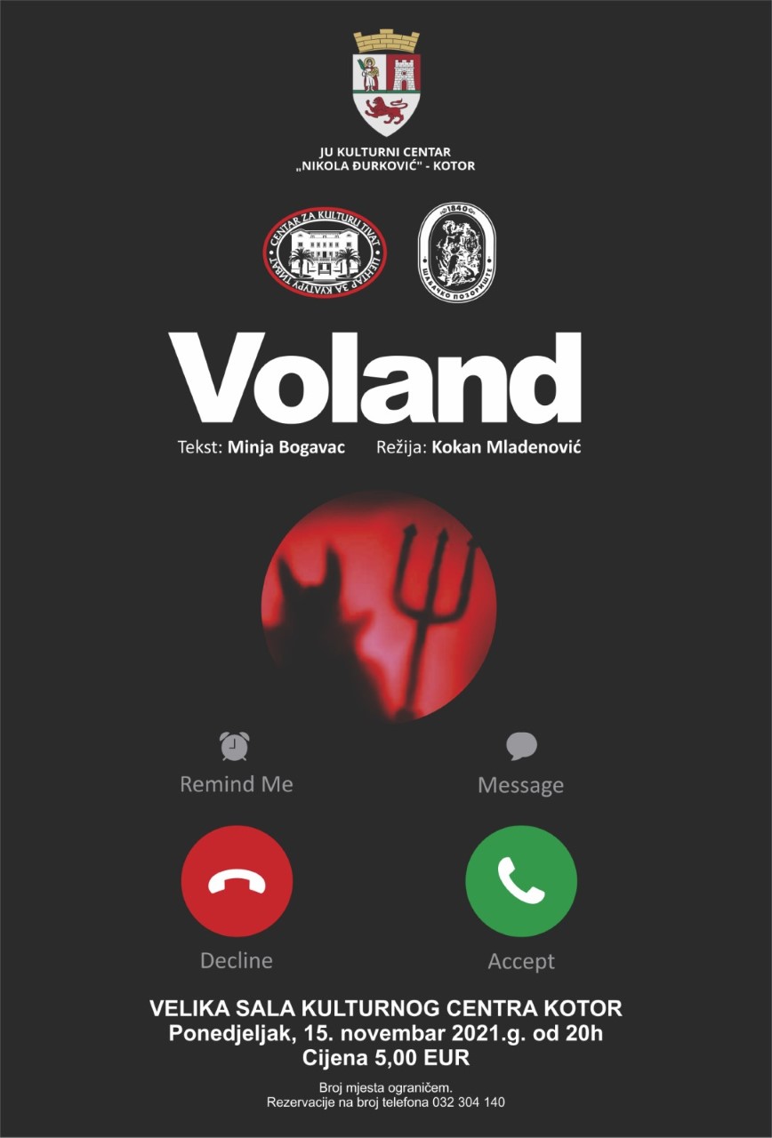 PRVA INTERAKTIVNA PREDSTAVA „Aplikacija Voland“