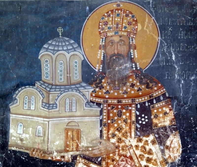SVETI KRALJ MILUTIN, PREP. TEOKTIST I JELENA