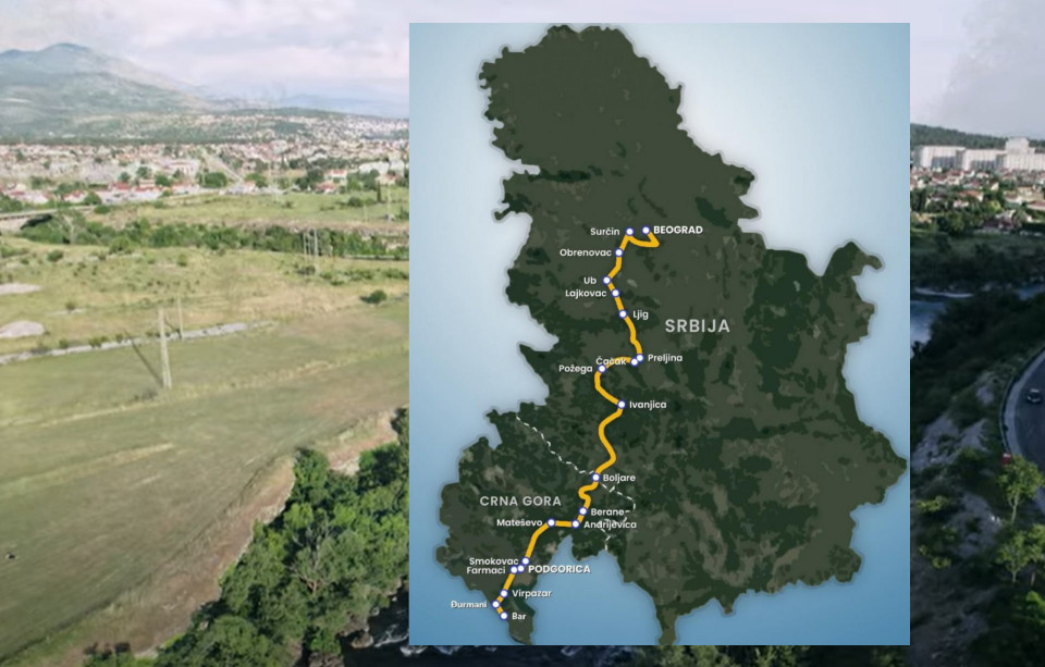 ZA PET GODINA AUTOPUTEM DO BEOGRADA? Od naredne godine radovi na trasi od Mateševa do Andrijevice