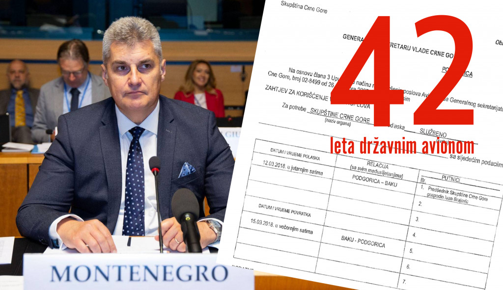 DOMAĆINSKI: Supruga pratila Ivana Brajovića na 25 službenih putovanja o TROŠKU DRŽAVE