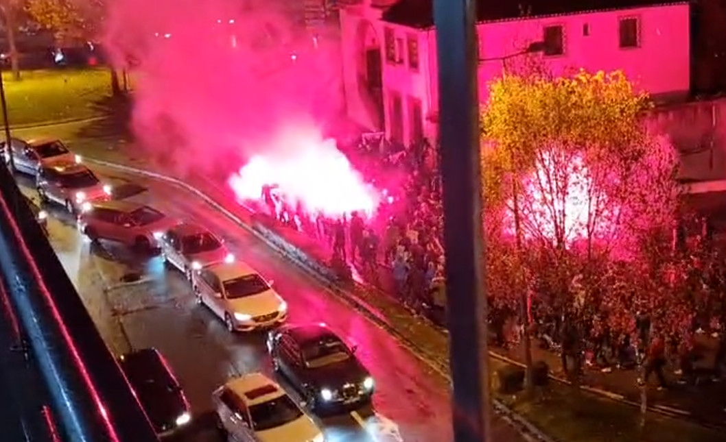 POLICIJA PUCALA U DELIJE Nemile scene iz Portugala, posledice su mogle biti kobne! (VIDEO)