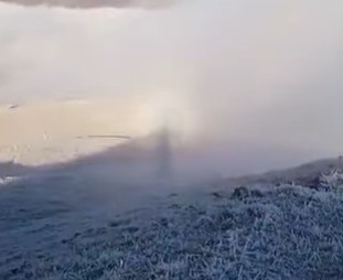 MAJKA BOŽJA SE JAVILA? Čudo na Svetoj Gori, neverovatan snimak sa vrha planine Atos! (VIDEO)
