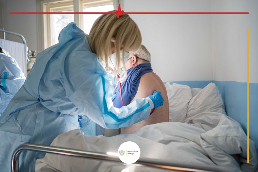 MINISTARKA I DIREKTORICA KCCG Obišle pacijente na Infektivnoj klinici
