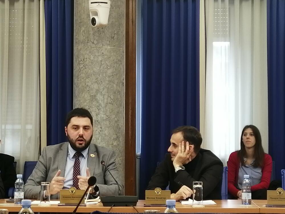 RASPRAVA SE NASTAVLJA Martinović: Konatar je politička kukavica!