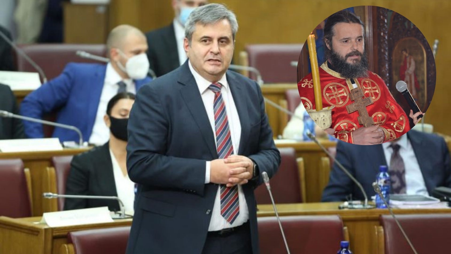 NIKO NE SMIJE BITI DISKRIMINISAN JER NOSI MANTIJU! Radunović: Marojević je vrhunski intelektualac