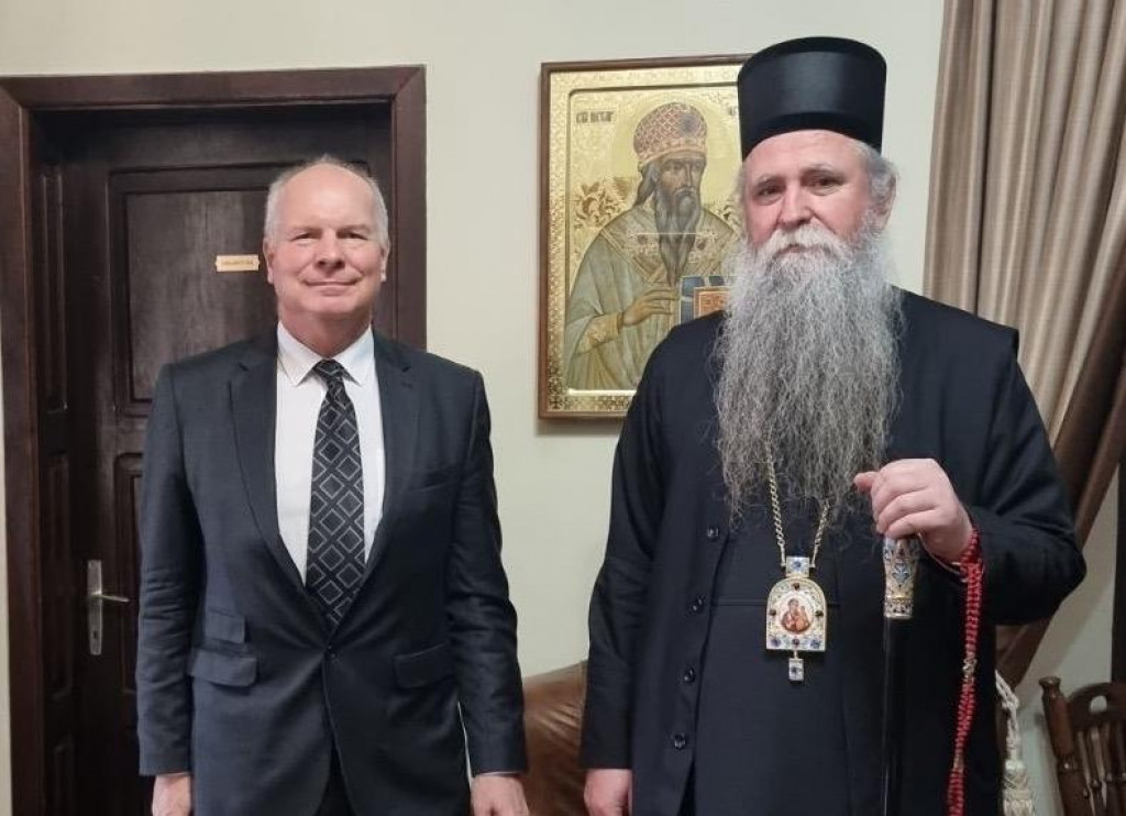 Mitropolit Joanikije sa ambasadorom Austrije: Zajednički rad na dobrobiti Zapadnog Balkana