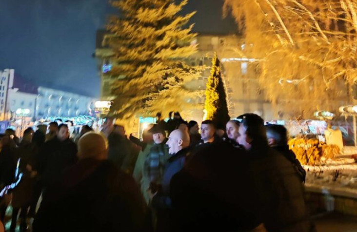 OBRADOVIĆ SA PROSTESTA U BERANAMA: Nećemo dozvoliti da "partije koje se gase" upravljaju voljom naroda