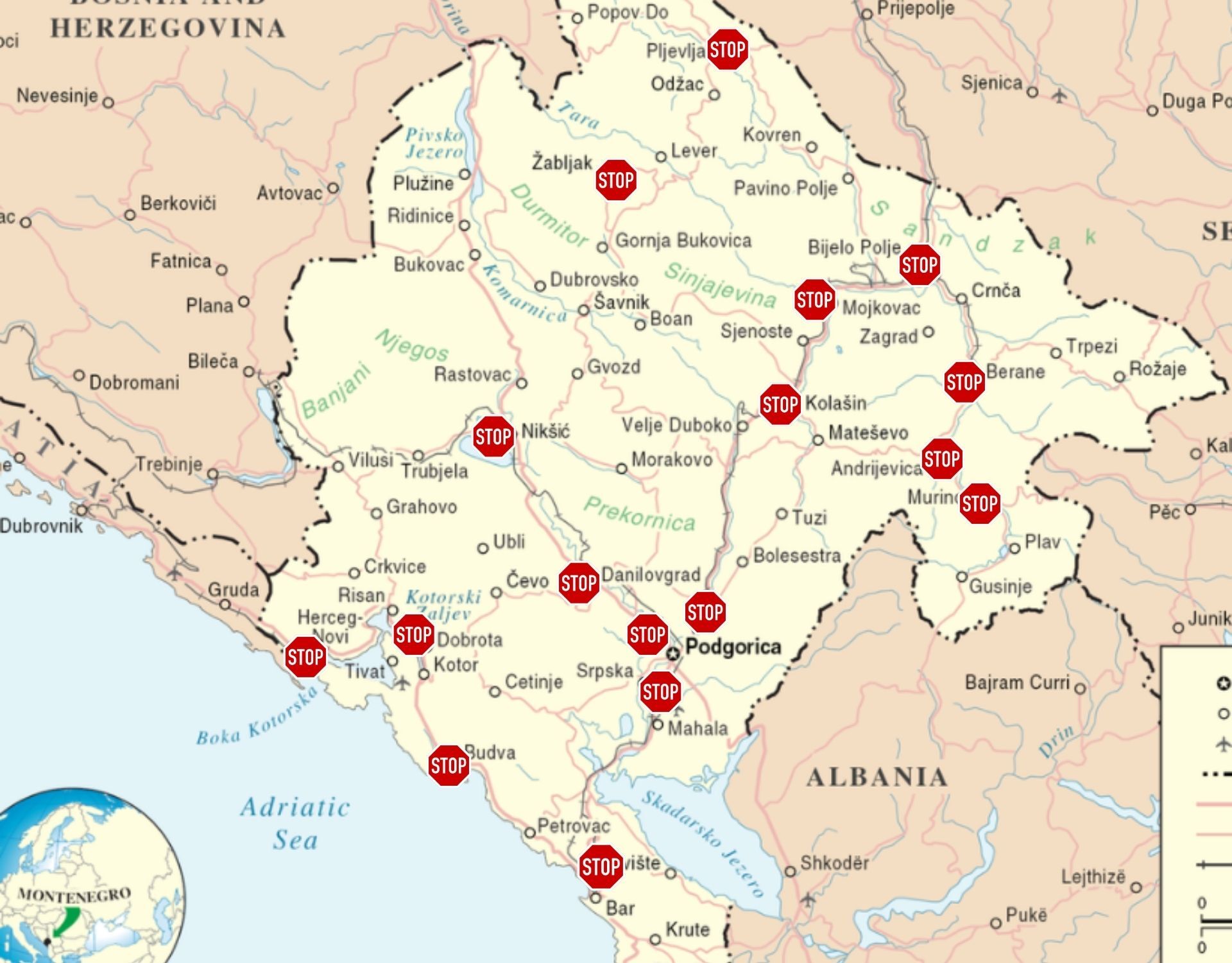 ''BLOKADOM PROTIV IZDAJE'' Objavljene lokacije na kojima će se večeras održati protesti!