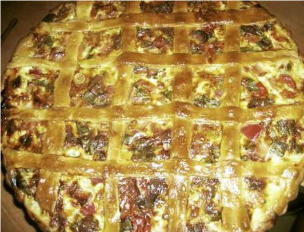 IDEJA ZA DORUČAK Slana pita sa šunkom