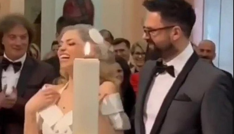 NIJE KRIO EMOCIJE! Grašo plakao u crkvi dok se venčavao! (FOTO)
