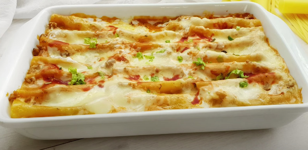 JELO KOJE ĆETE ČESTO SPREMATI Kaneloni od šunke punjeni mljevenim mesom