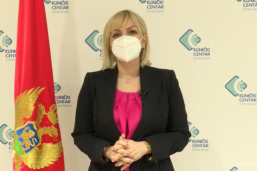 BOROVINIĆ BOJOVIĆ: Crna Gora među zemljama sa najmanje novozaraženih