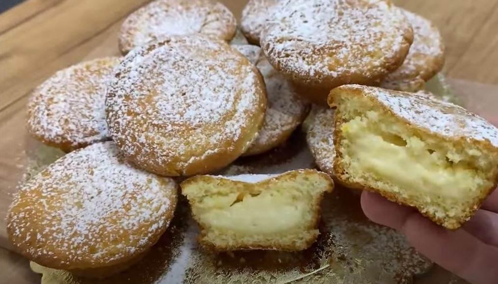 MAFINI PUNJENI DOMAĆIM KREMOM OD VANILE: Dok ih budete pekli zamirisaće cijela kuća