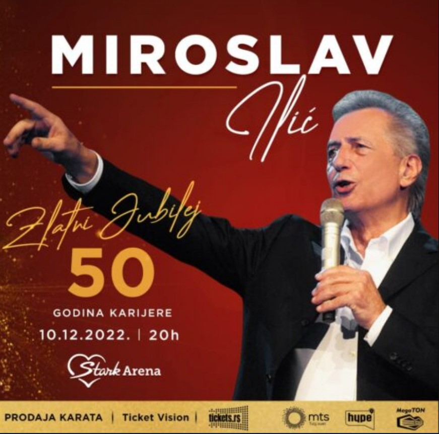 JUBILEJ U VELIKOM STILU! Pola veka karijere Miroslav slavi u Štark Areni!