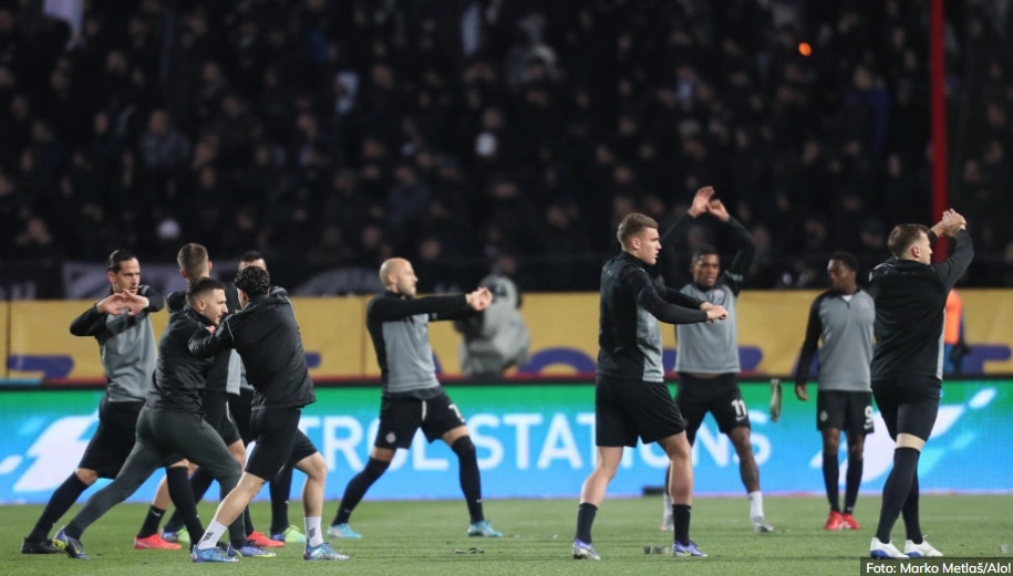 CRNO-BIJELI ZA NASTAVAK EVROPSKE BAJKE Partizan večeras dočekuje Fejenord u prvom meču 1/8 finala Lige konferencije