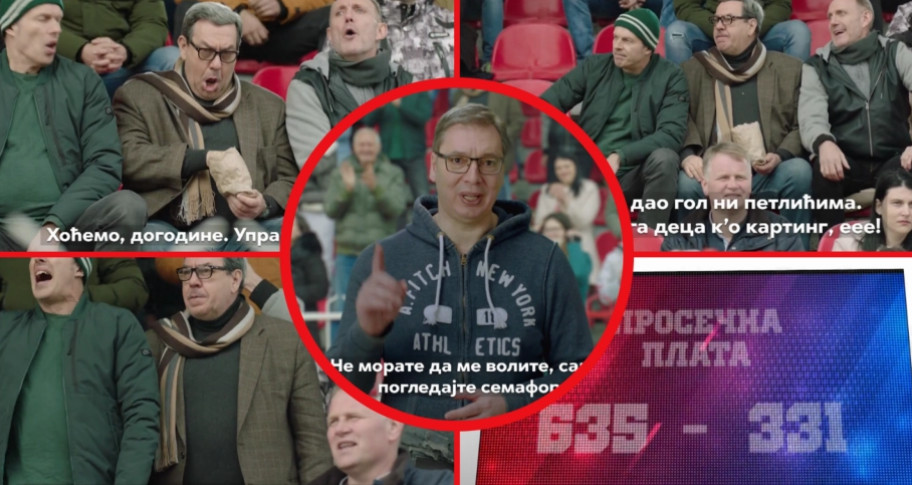 POGLEDAJTE SEMAFOR! Vučić objavio novi predizborni spot, u stilu najboljih! (VIDEO)