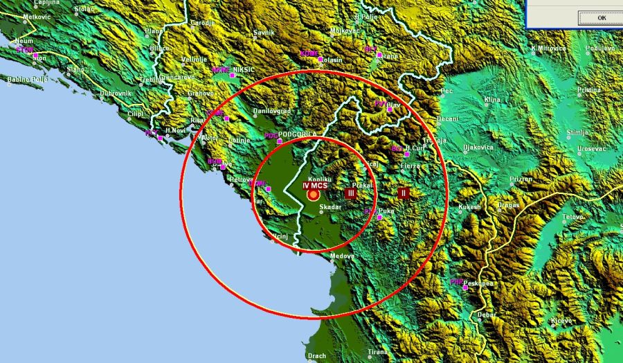 Zemljotres u Albaniji, osjetio se i u Crnoj Gori