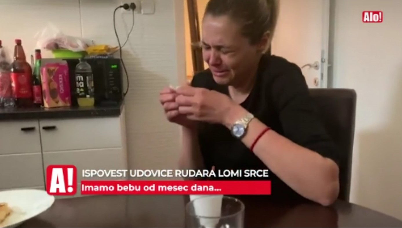 POTRESNA ISPOVJEST UDOVICE NAJMLAĐEG RUDARA! Imamo bebu od mjesec dana!