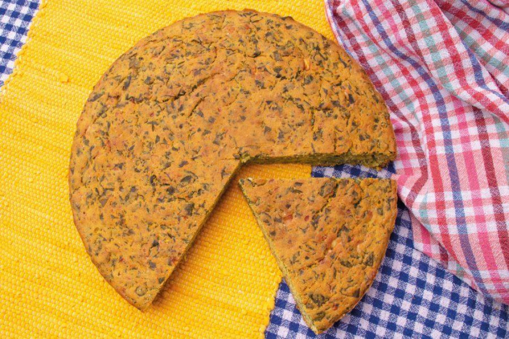 PREDLOG ZA DORUČAK Kukuruzna pita sa spanaćem