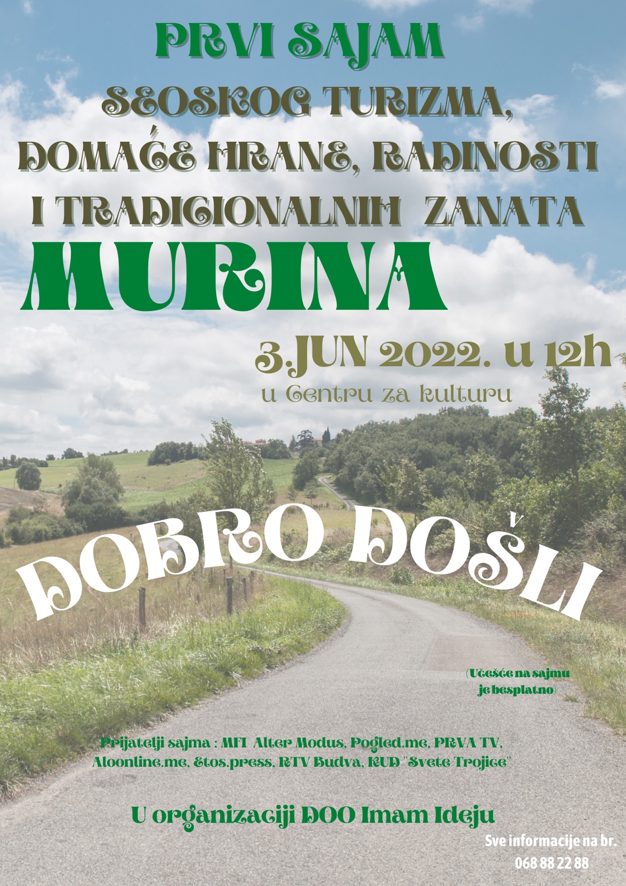 RUČNE RADINOSTI I STARI ZANATI: Kulturno nasleđe Crne Gore na sajmu seoskog turizma u Murini
