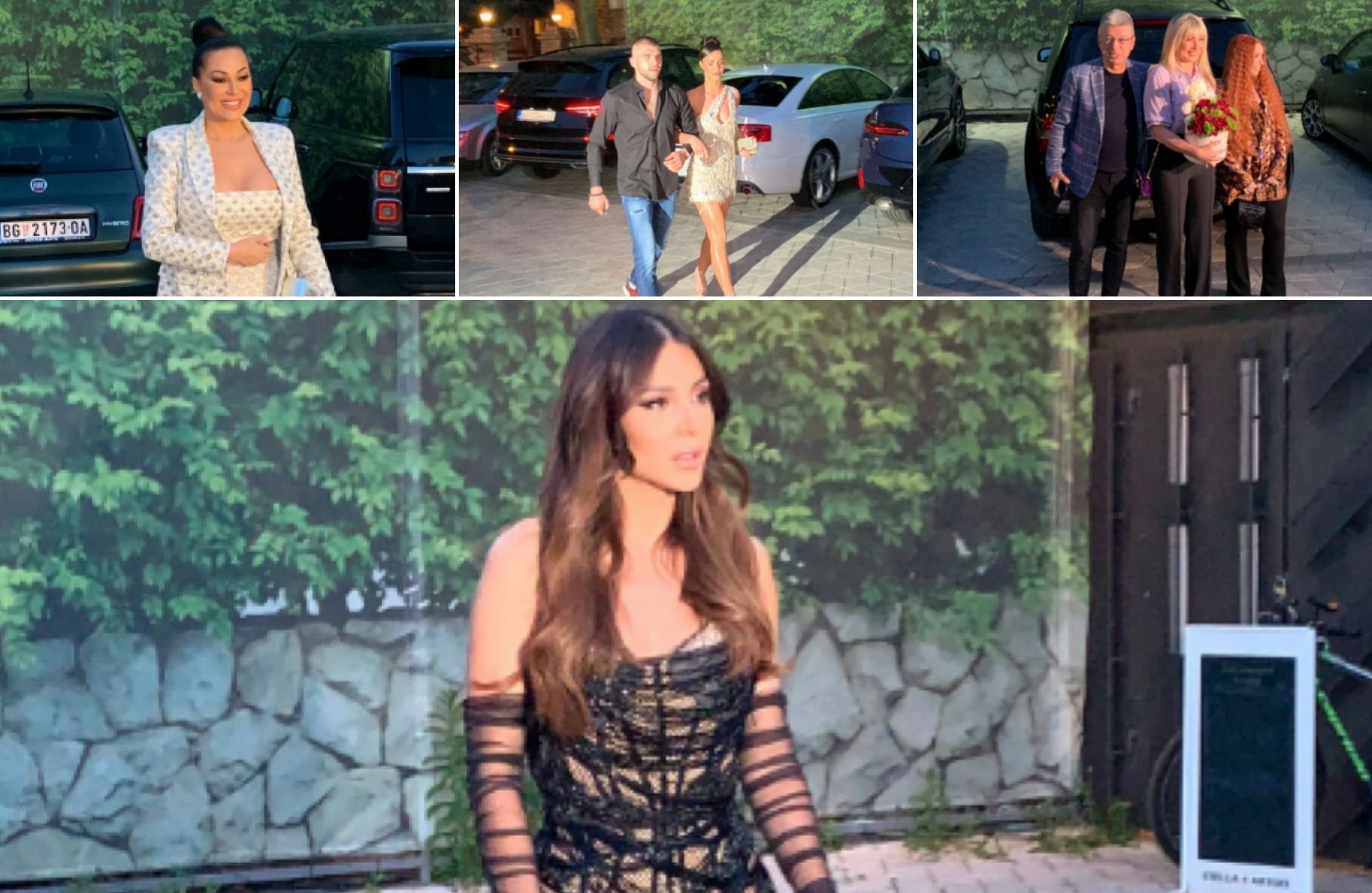 POČINJE 24. ROĐENDAN ANASTASIJE RAŽNATOVIĆ! Pjevačica prva stigla u nikad kraćoj haljini, a evo i ko su prvi gosti (FOTO)