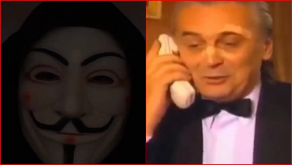 EVO KAKO SU SRBI ODGOVORILI NA PRETNJE ANONIMUSA Legendarna replika Šćepana Šćekića obilazi čitav svijet: Oca ti mafijaškog… (VIDEO)