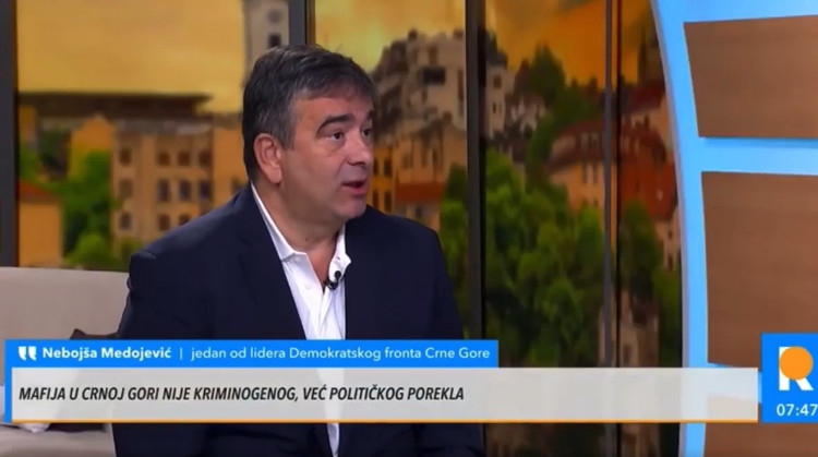 MEDOJEVIĆ: Sa kriminalom se ne bori pecanjem sitnih riba, potrebno je uhapsiti sve vođe i ključne članove