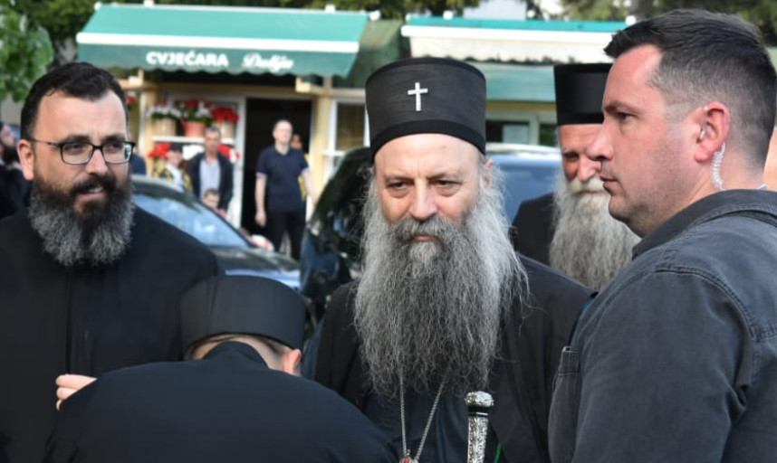 PATRIJARH PORFIRIJE STIGAO U NIKŠIĆ Uskoro počinje veličanstvena litija! (FOTO GALERIJA)