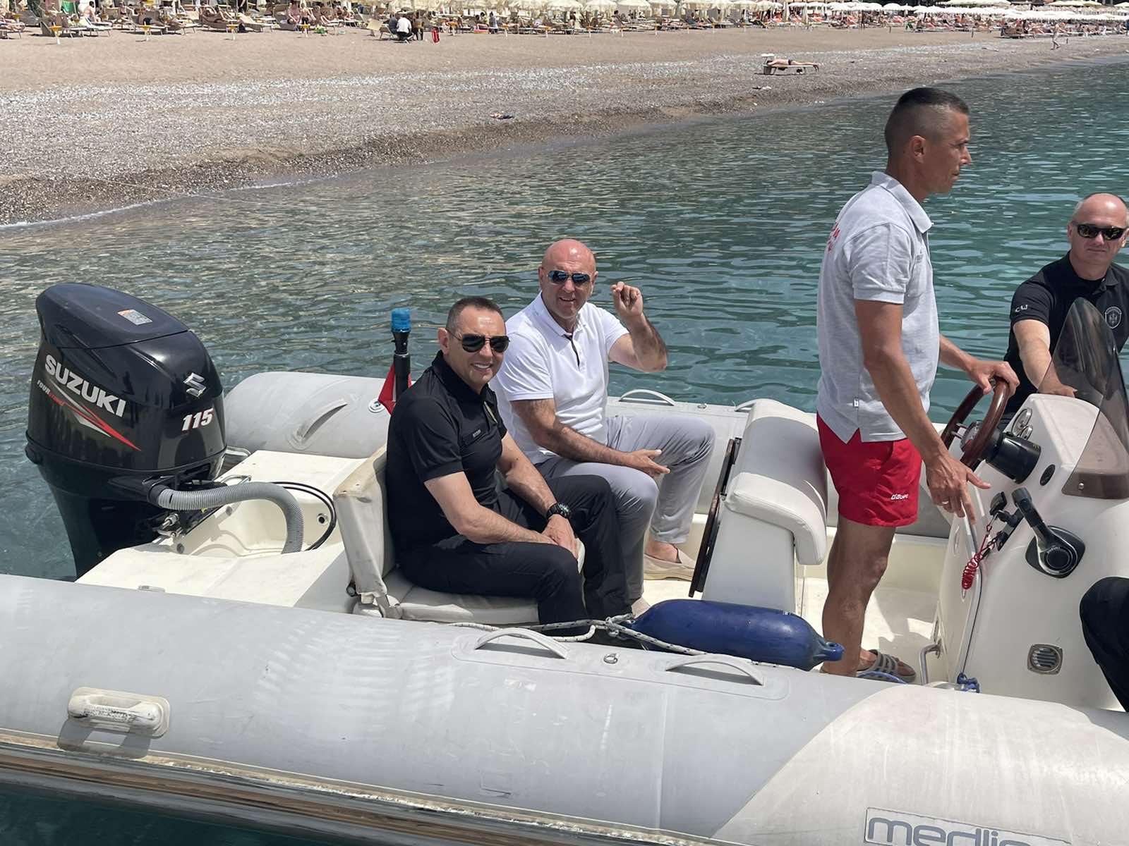 EKSKLUZIVNO! VULIN SA CAREVIĆEM Ministar unutrašnjih poslova Srbije u posjeti Budvi! (FOTO/GALERIJA)