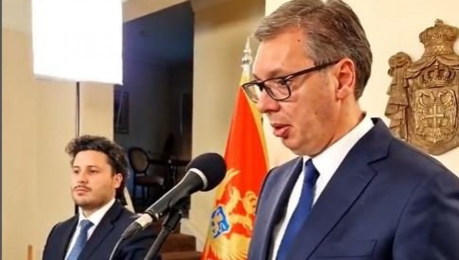 VUČIĆ NAKON RAZGOVORA SA ABAZOVIĆEM: Vjerujem da ćemo izgraditi dobre odnose (VIDEO)