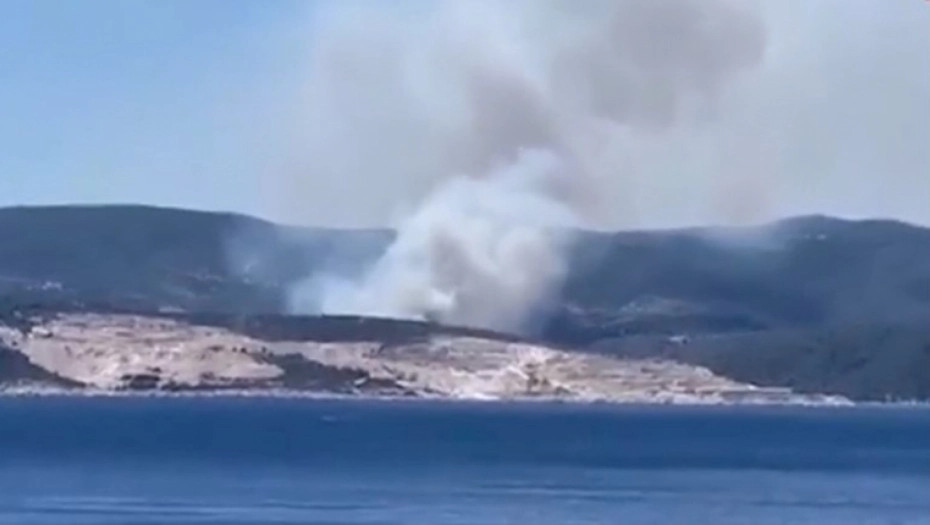 VELIKI POŽAR NA HVARU Zahvaćene velike površine, desetine vatrogasaca na terenu (FOTO)