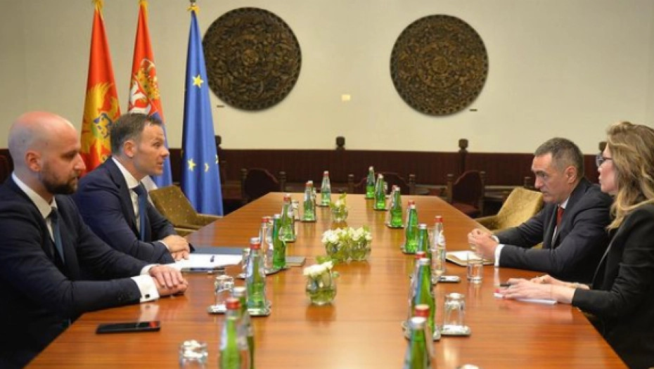 DAMJANOVIĆ SA MINISTROM FINANSIJA SRBIJE: Razgovor o ekonomskoj saradnji dvije zemlje