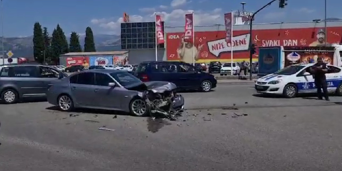 IMA POVRIJEĐENIH Saobraćajna nezgoda kod Tuškog puta